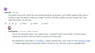A comment thread on Reddit about Bad Day | Image via Reddit: r/movies